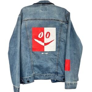 Threadfast Apparel Men's Denim Jacket, Size M